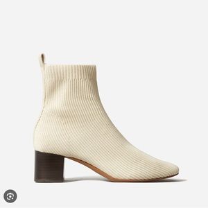 Everlane The Glove Boot in bone